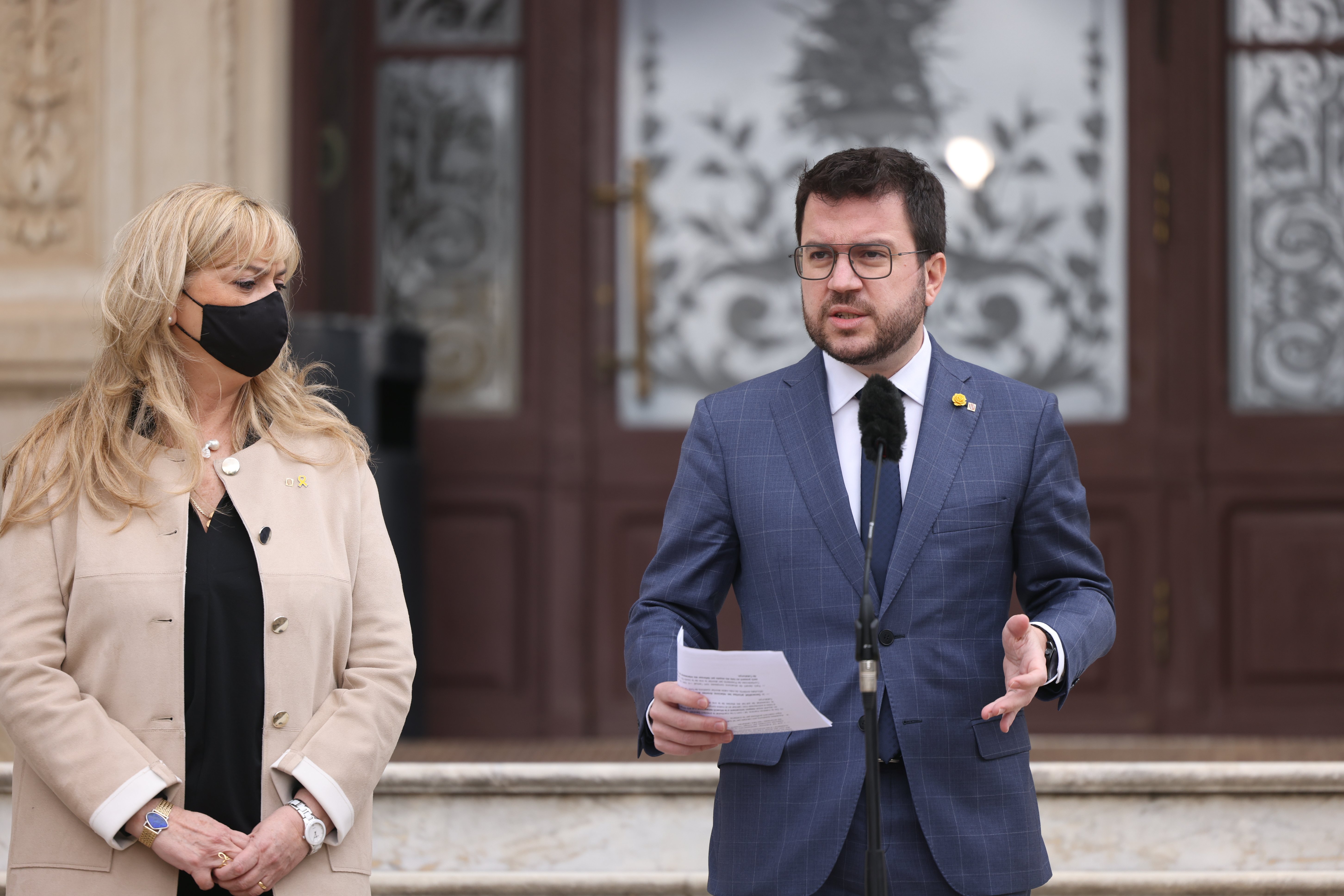 Aragonès will attend Spanish regional leaders' meeting: "The situation is exceptional"