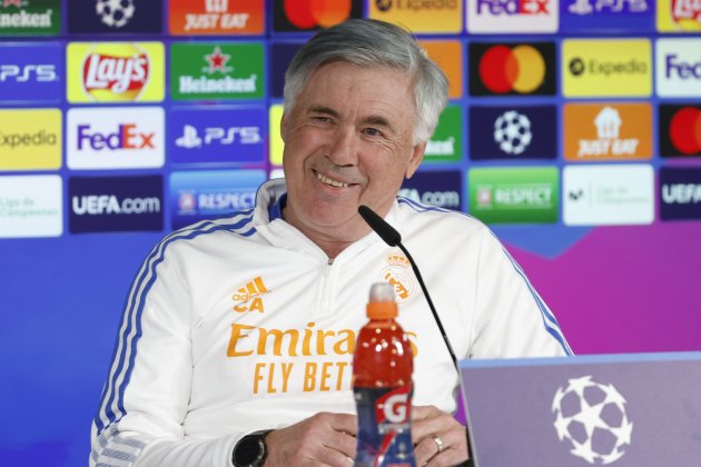 Ancelotti roda premsa rie Reial Madrid EFE