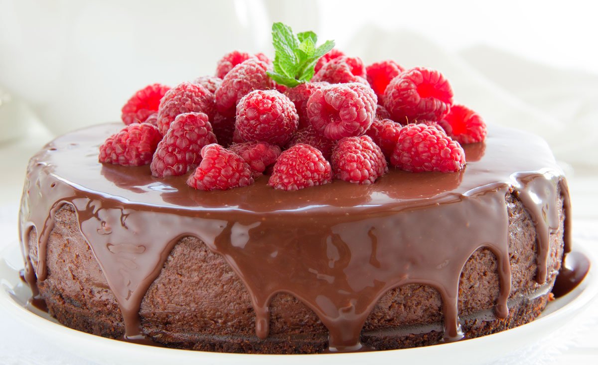 Una tarta de queso con chocolate sabrosa y además rica en proteínas