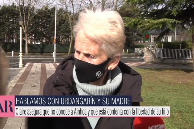 madre urdanga claire telecinco