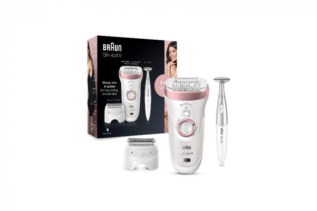 2 Braun Silk épil 9 Depiladora Mujer con accesorios