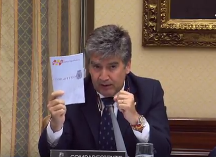 cosidó rellotge bandera espanyola