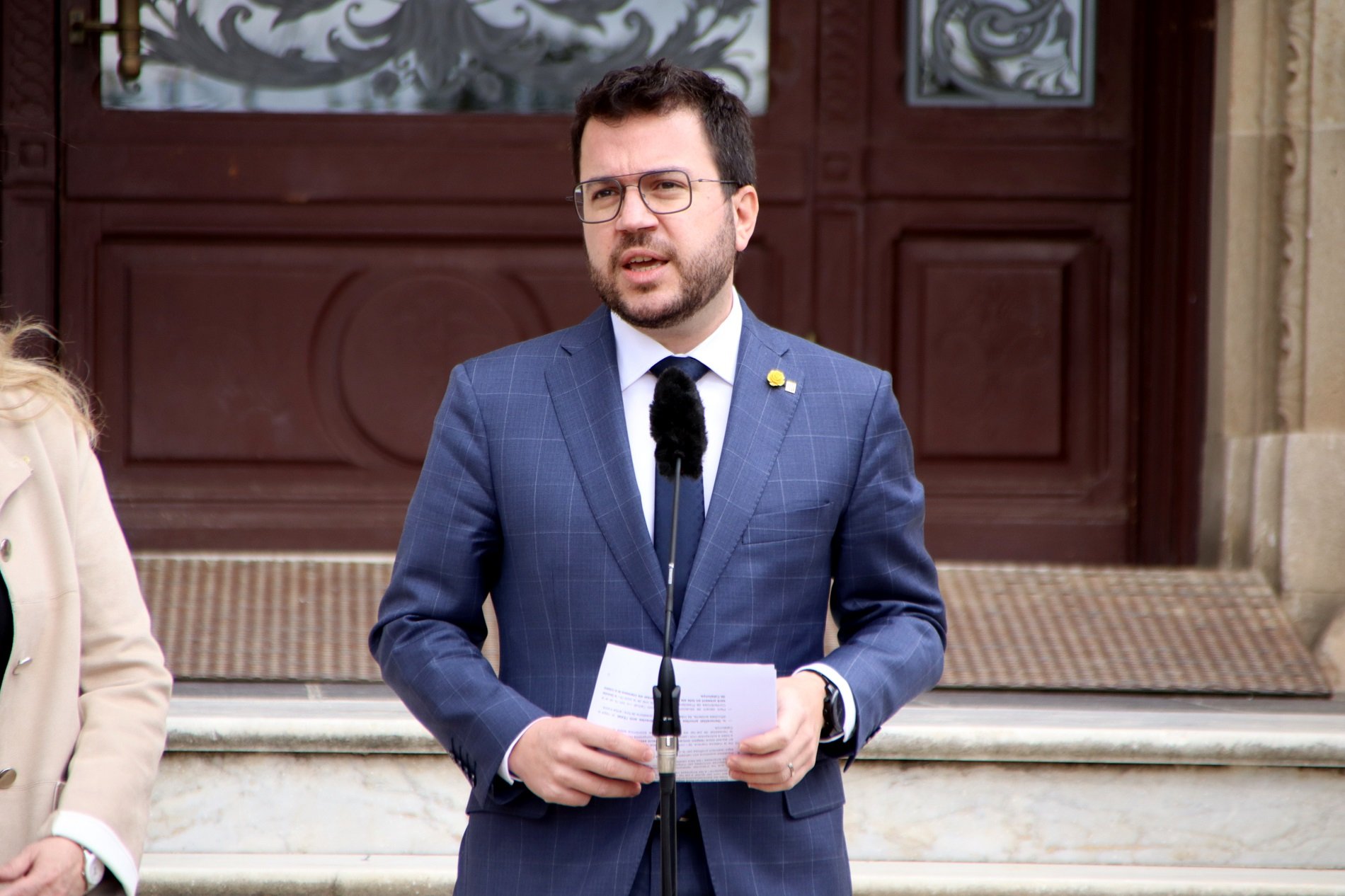 Aragonès no participarà a la foto amb el rei i anirà directament a la cimera de La Palma