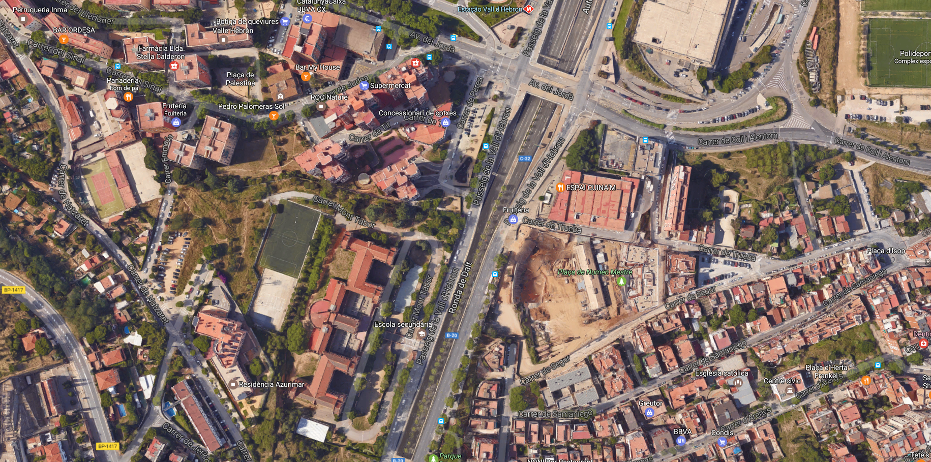 Barcelona empieza a cubrir la Ronda de Dalt con afectaciones al tráfico
