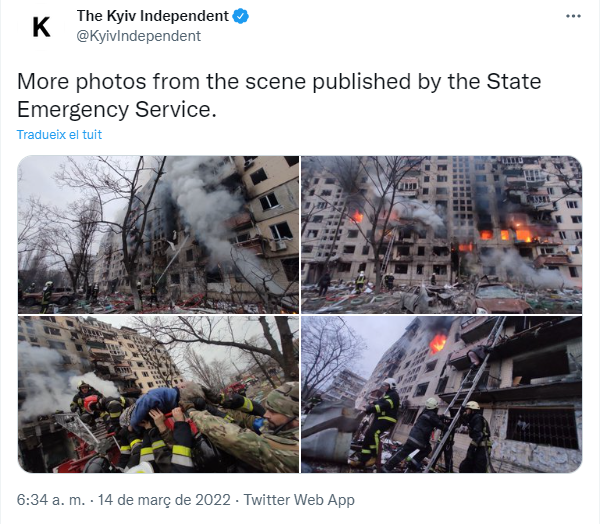 TUIT bombardeo kyiv