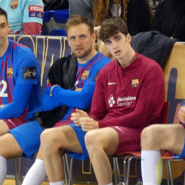 EuropaPress 4306528 pablo urdangarin partido balonmano barcelona 10 marzo 2022 barcelona