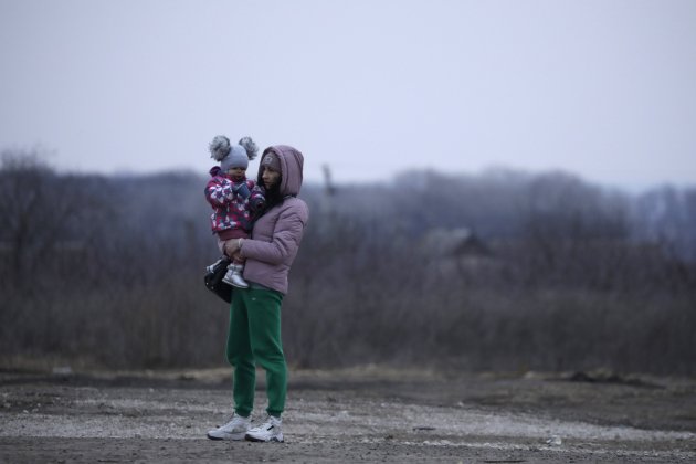 Refugiats ucraïnesos, nen mare, Moldàvia, invasió Rússia Ucraïnesa 2 Dumitru Doru Efe