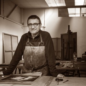 Isidre Manils: "Pintar és fer de cineasta i d'arquitecte, però també de paleta"