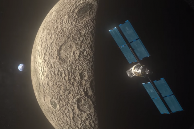 Patrullando en la luna