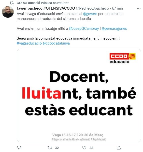 TUIT Pacheco huelga educacion