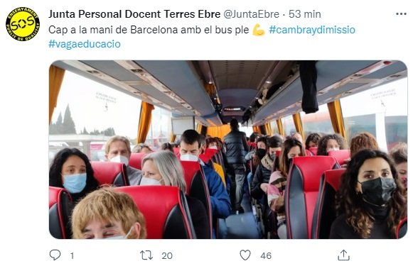 TUIT CGT huelga educacion