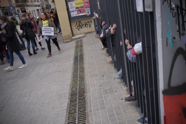 escuela teixidores barcelona huelga educación Carlos Baglietto