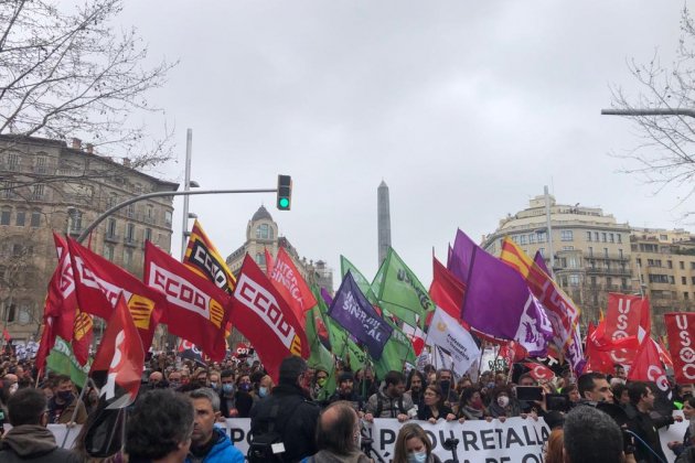 manifestacion huelga educacion abel deba