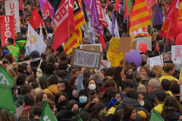 manifestacion huelga educacion Carlos Baglietto