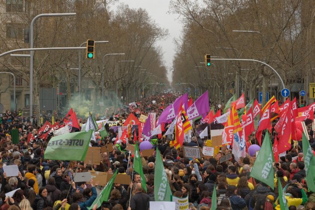 manifestacion huelga educacion Carlos Baglietto