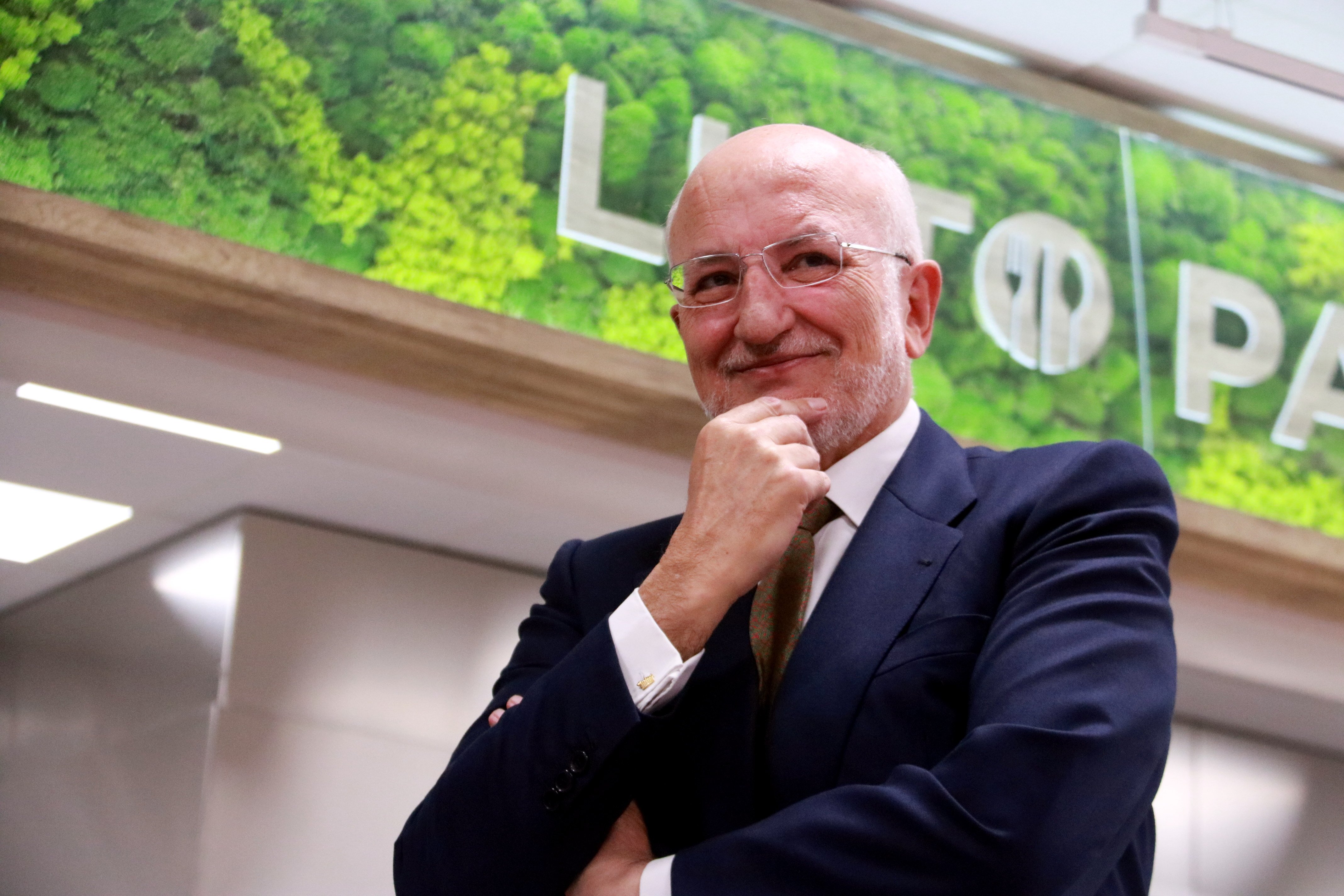 Juan Roig (Mercadona) davant de la guerra a Ucraïna: "No hi ha problemes de proveïment"