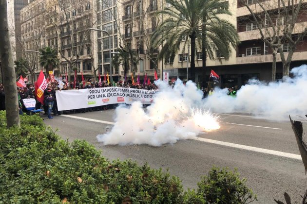 huelga educación manifestación abel decano