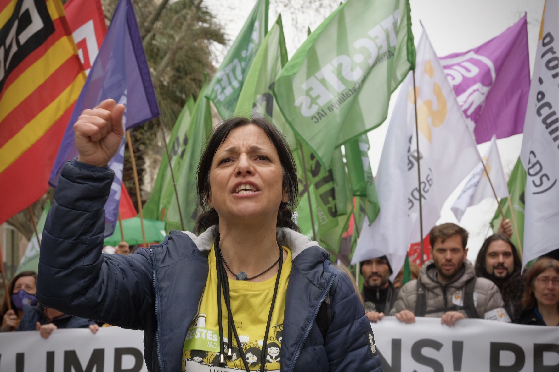 USTEC carrega contra l'acord per la llengua: "Una presa de pèl inadmissible"