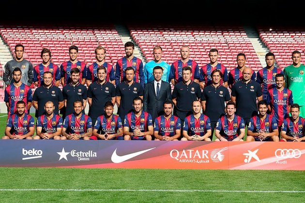 Fotografía Oficial Barça 2014 2015 FC Barcelona