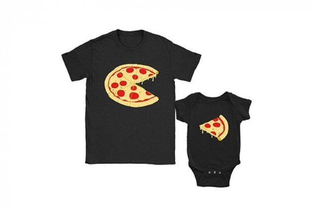 6 camisetas pizza