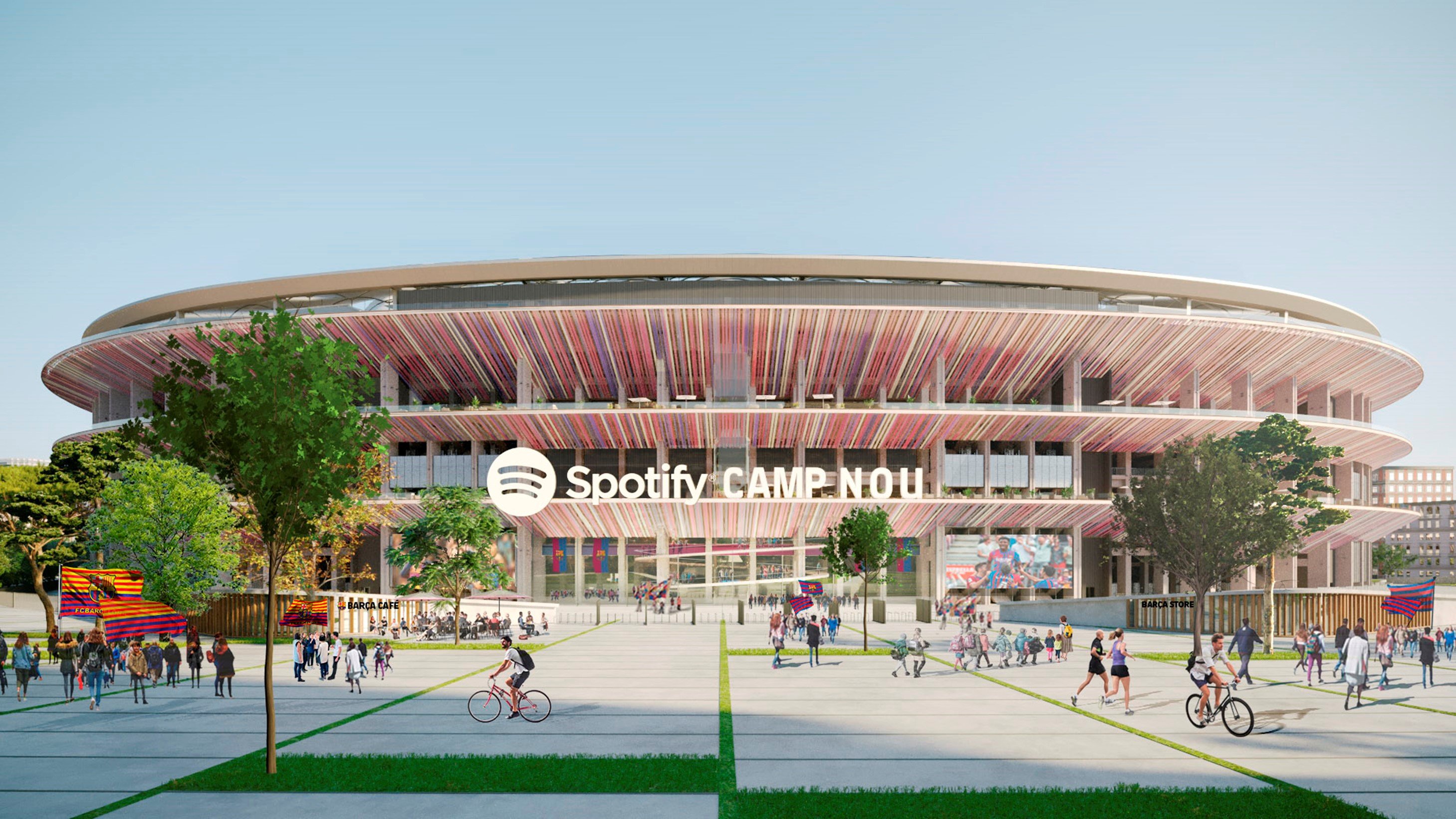 Spotify Camp Nou Barca FC Barcelona