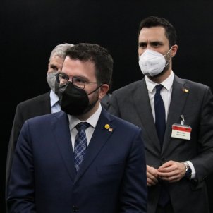 Aragonès dodges Rufián issue but notes: "Catalonia's reference must be Europe"