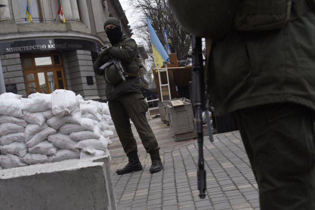 guerra rusia ucrania odesa barricada Borja Sánchez Trillo efe