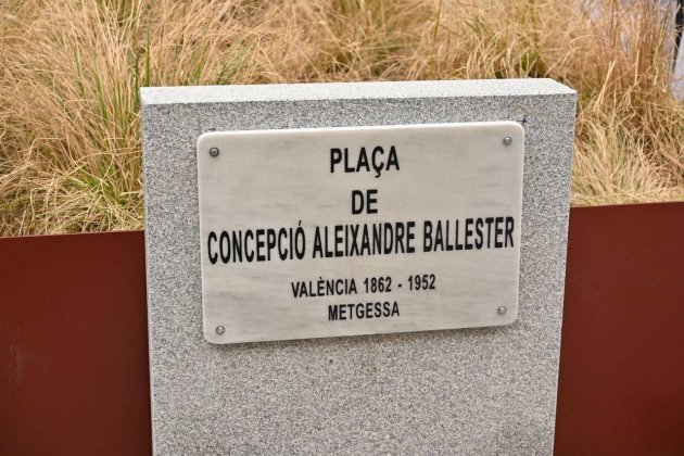 placa  concepcio aleixandre foto ajbcn