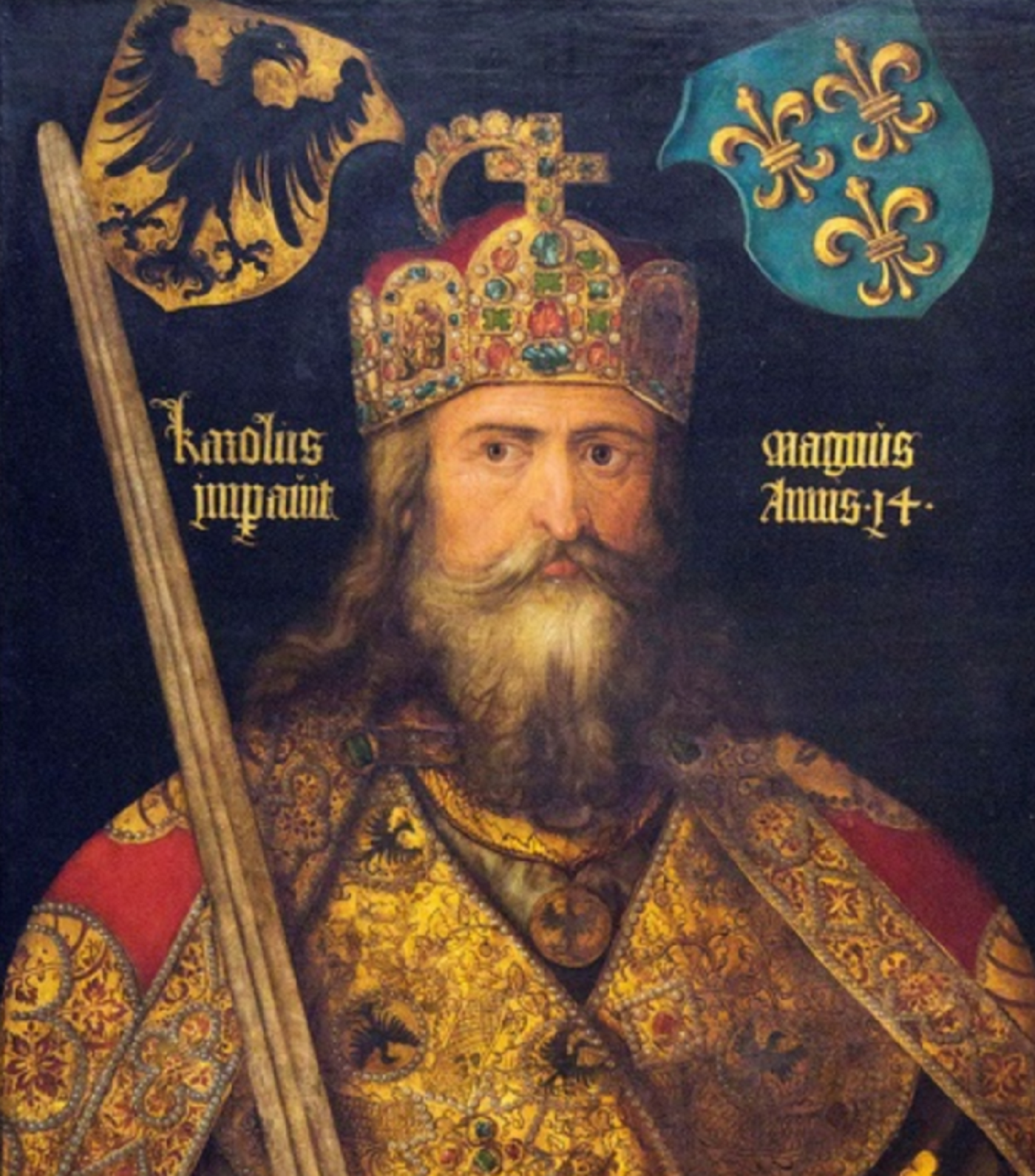 La familia de Carlomagno, padre de Catalunya La familia de Carlomagno, padre de Catalunya