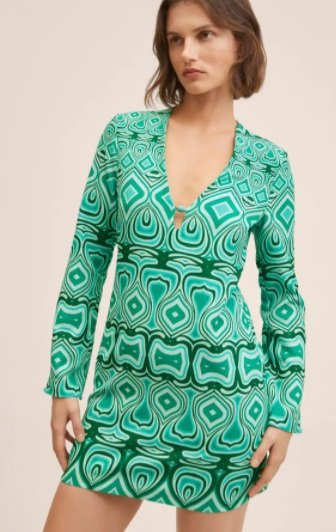 Vestit de Mànec|Mango