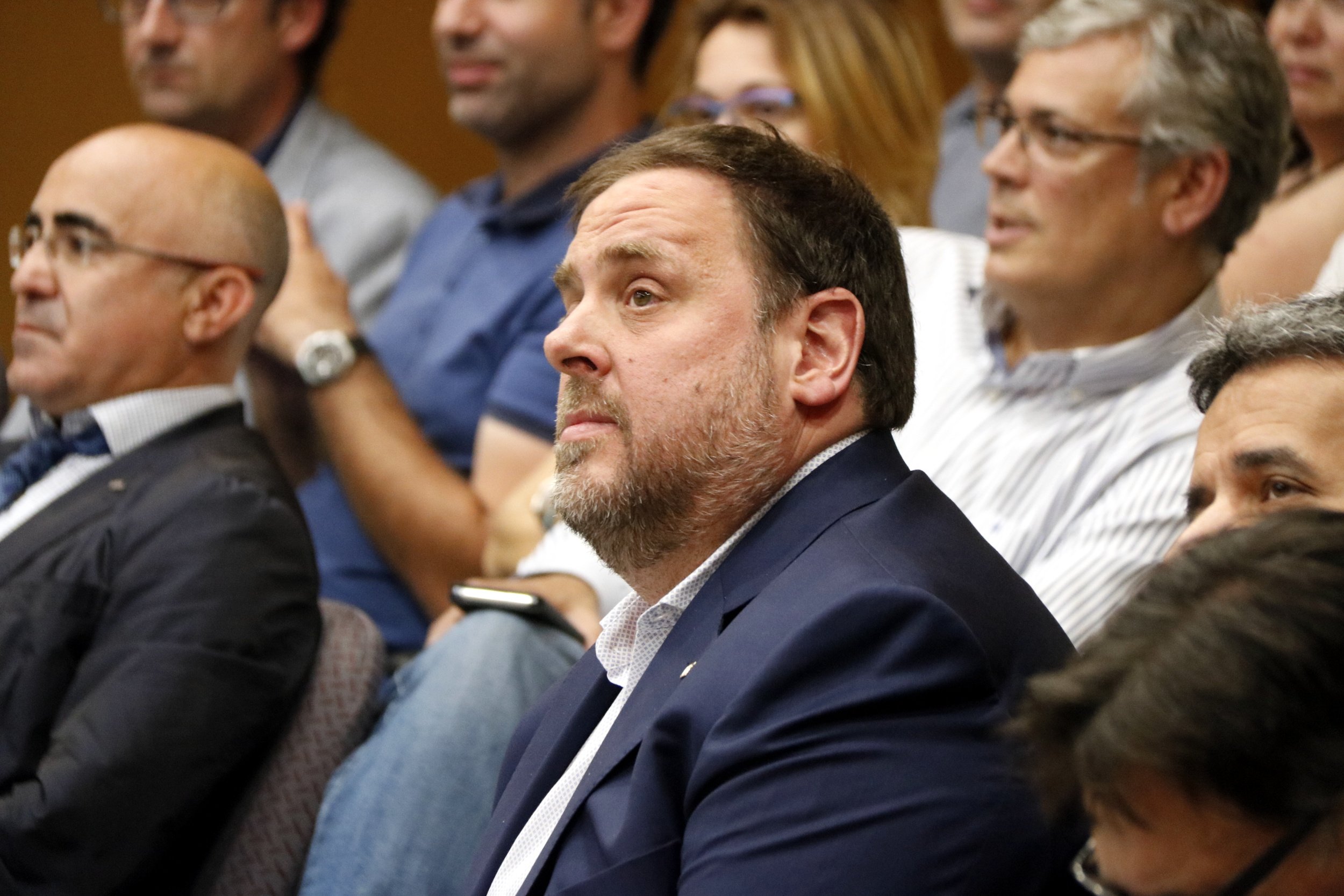 Junqueras recuerda que el sistema de pensiones en España es deficitario