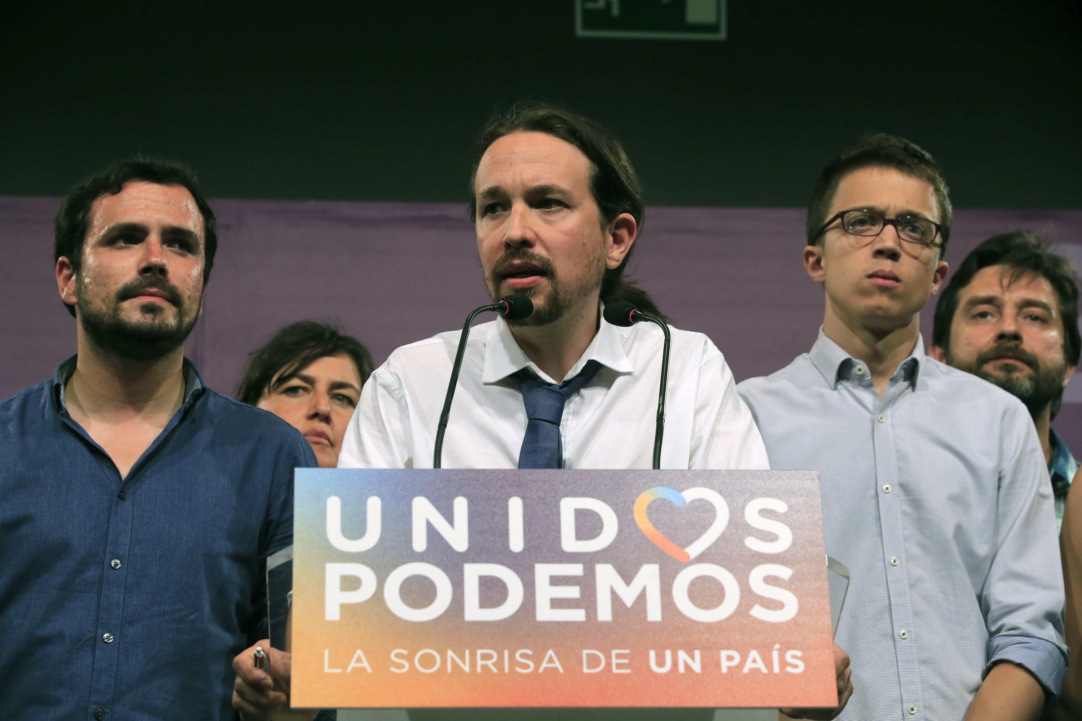 Podemos treu menys rèdit que IU amb l’aliança d’esquerres