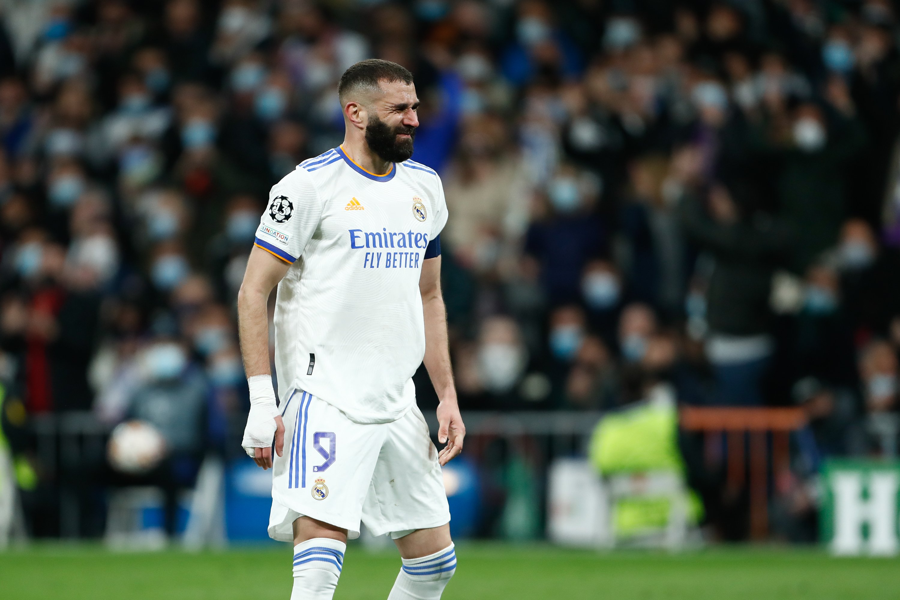 Karim Benzema es perdrà el Clàssic contra el Barça per lesió