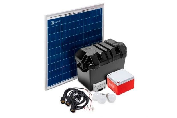 kit solar de iluminación LED SOLARLIFE XUNZEL 60im