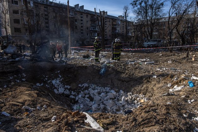 guerra ucrania rusia bombardeo kiev efe