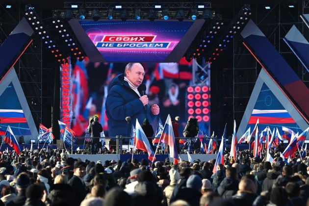 Acte de masses de Vladímir Putin a Moscou, Rússia Efe