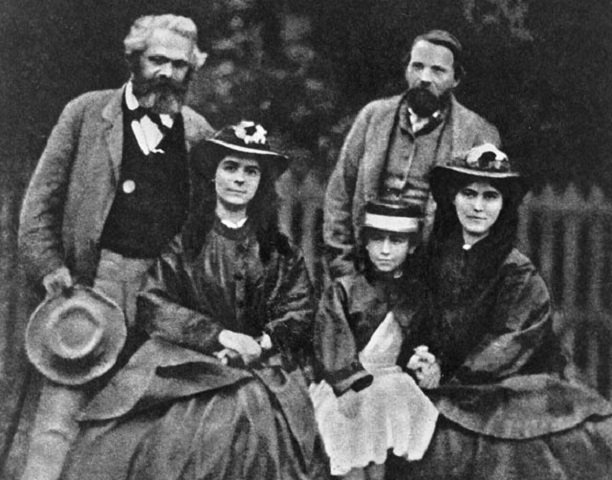 Karl Marx y sus hijos