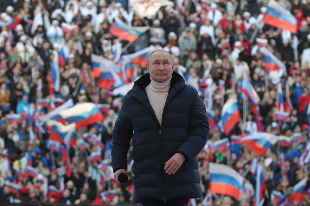 putin manifestacion conmemoracion reunificacion crimea efe