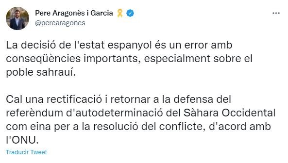 tuit Pere Aragones Sahara