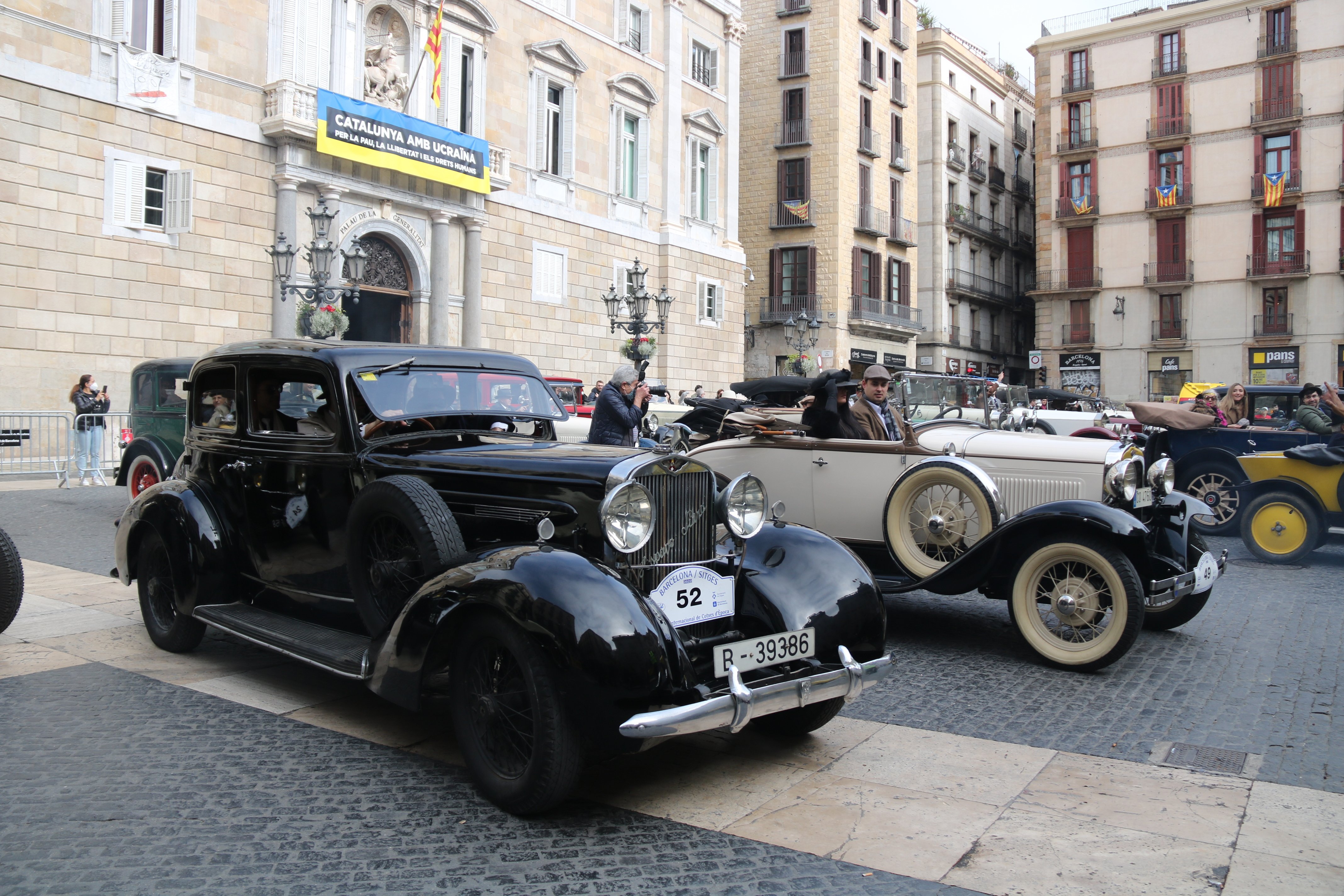 Vuelve el rally de coches de época Barcelona-Sitges