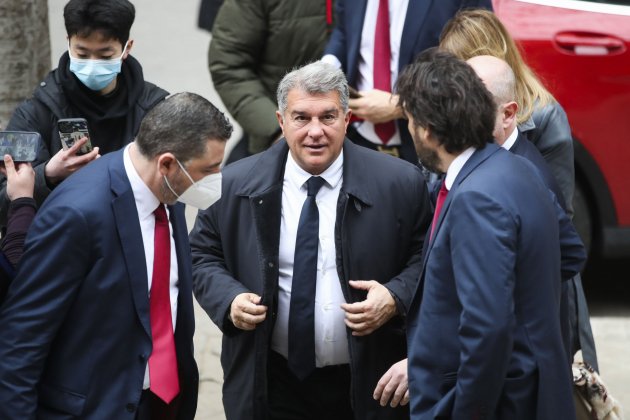 joan laporta presidente fcbarcelona madrid EFE