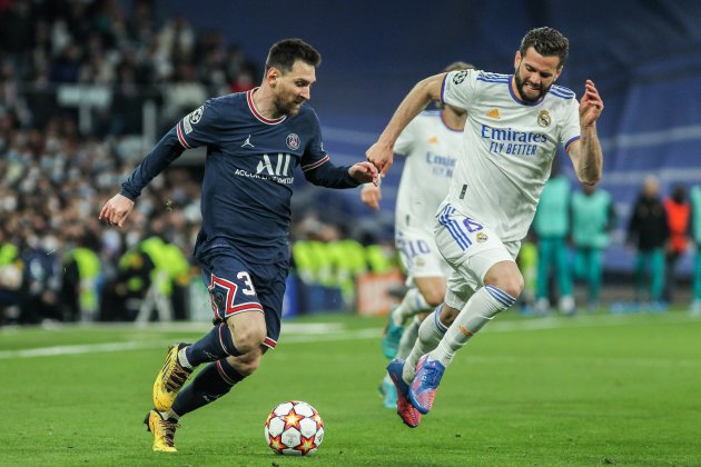 leo messi nacho fernandez psg real madrid europa press leo messi nacho fernandez psg real madrid europa press