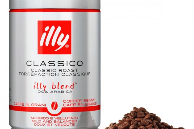 Café en grano tueste clásico Illy blend 100% Arábica