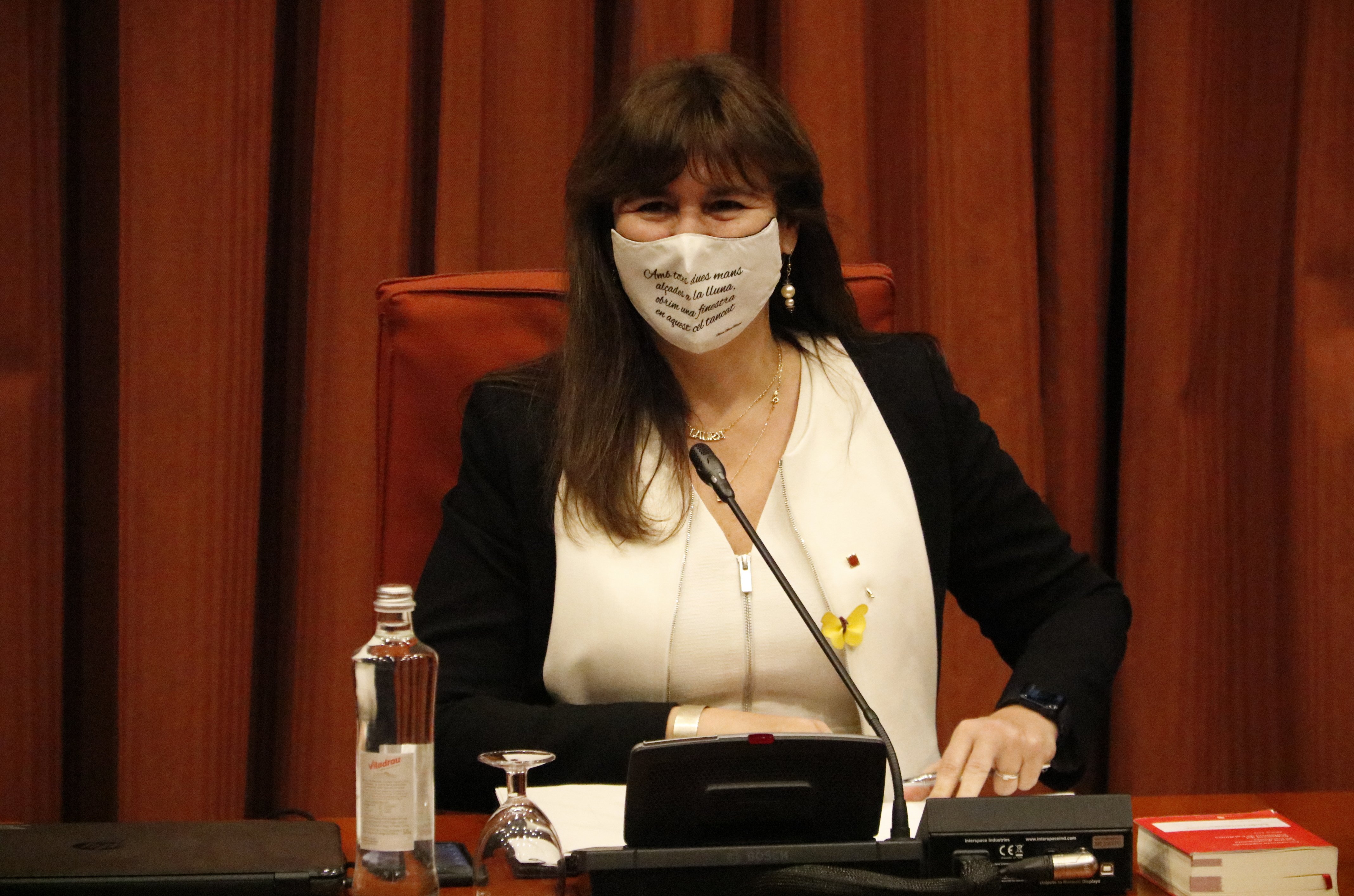 La Mesa desestima la petició de Cs perquè Borràs doni explicacions al Parlament
