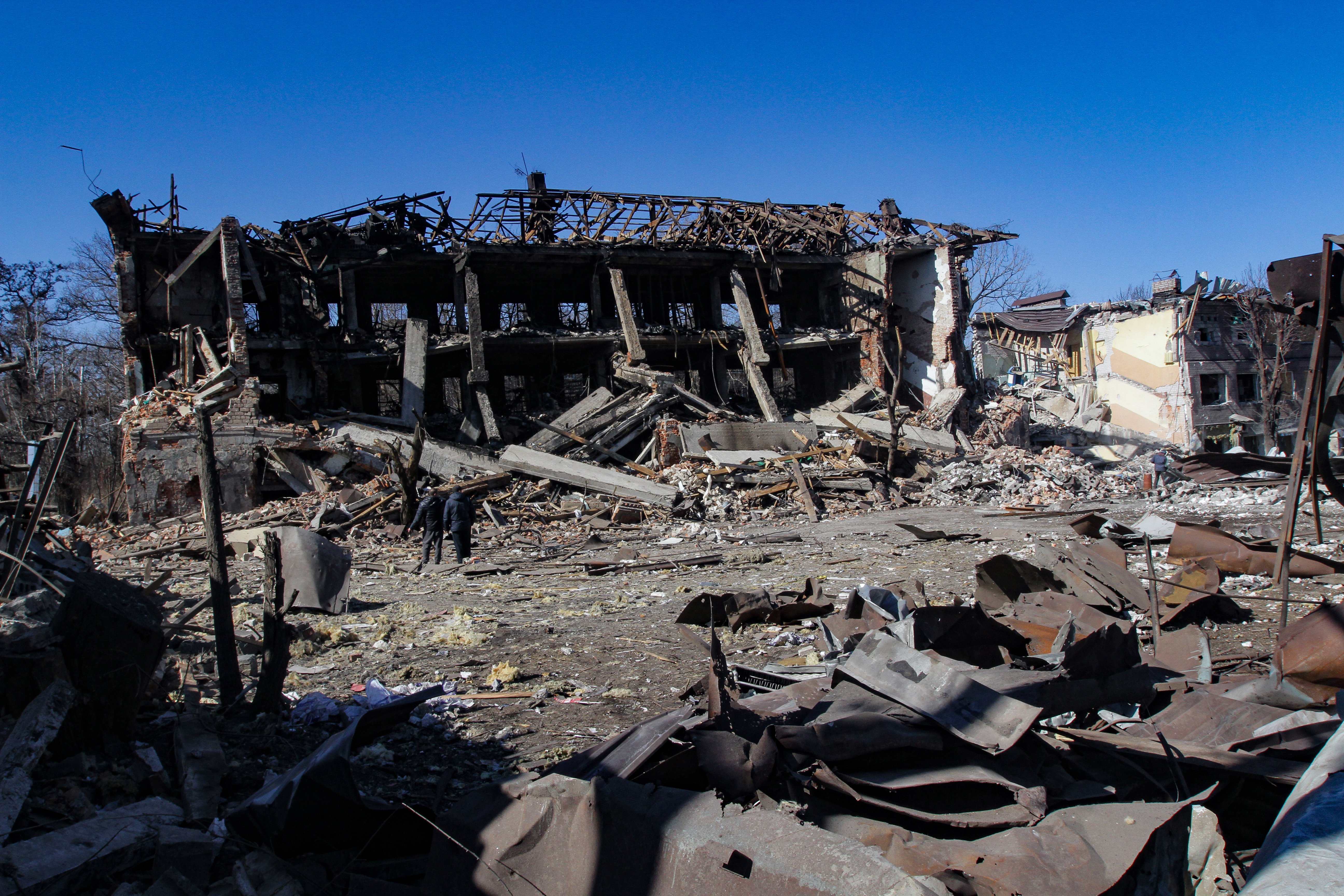 Un ataque ruso destruye completamente el aeropuerto de Dnipro