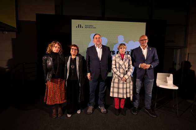 acto 4 años exilio erc oropéndola junqueras carme forcadell dolores balsa|alberca raül romero - Sergi Alcàzar