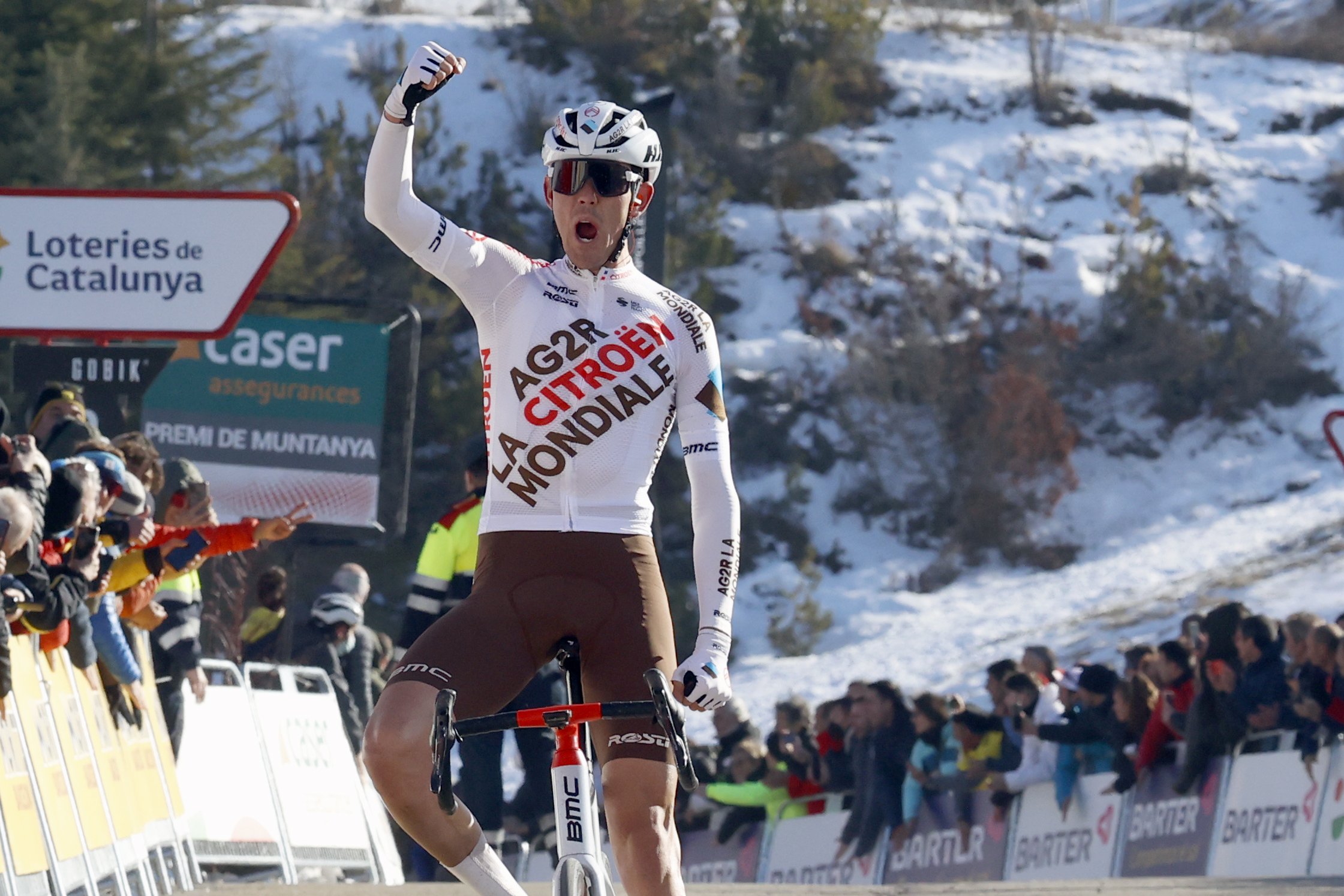 O'Connor s'adjudica l'etapa i el liderat a la Molina, però el protagonisme és català