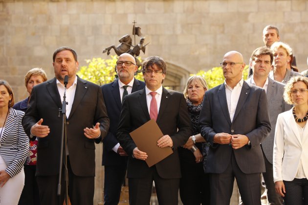 Puigdemont Junqueras Govern data i pregunta - Sergi Alcazar