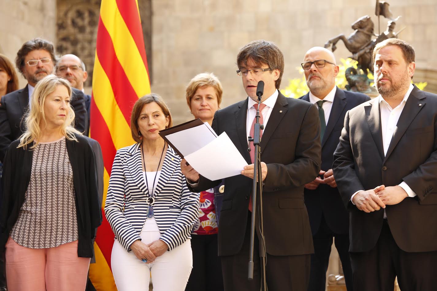 1 d'octubre: Voleu que Catalunya sigui un Estat independent en forma de República?