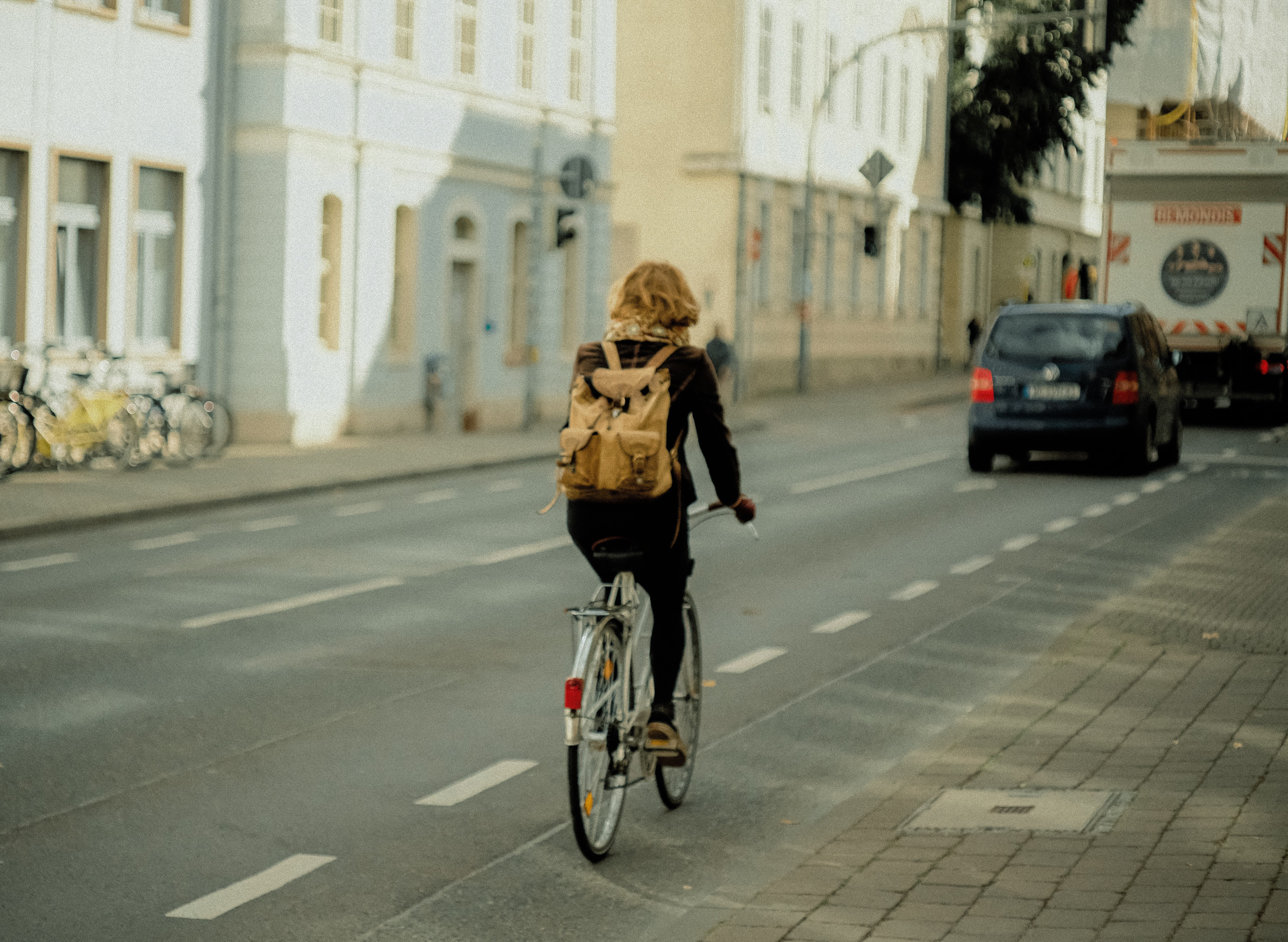 Caminar en bici